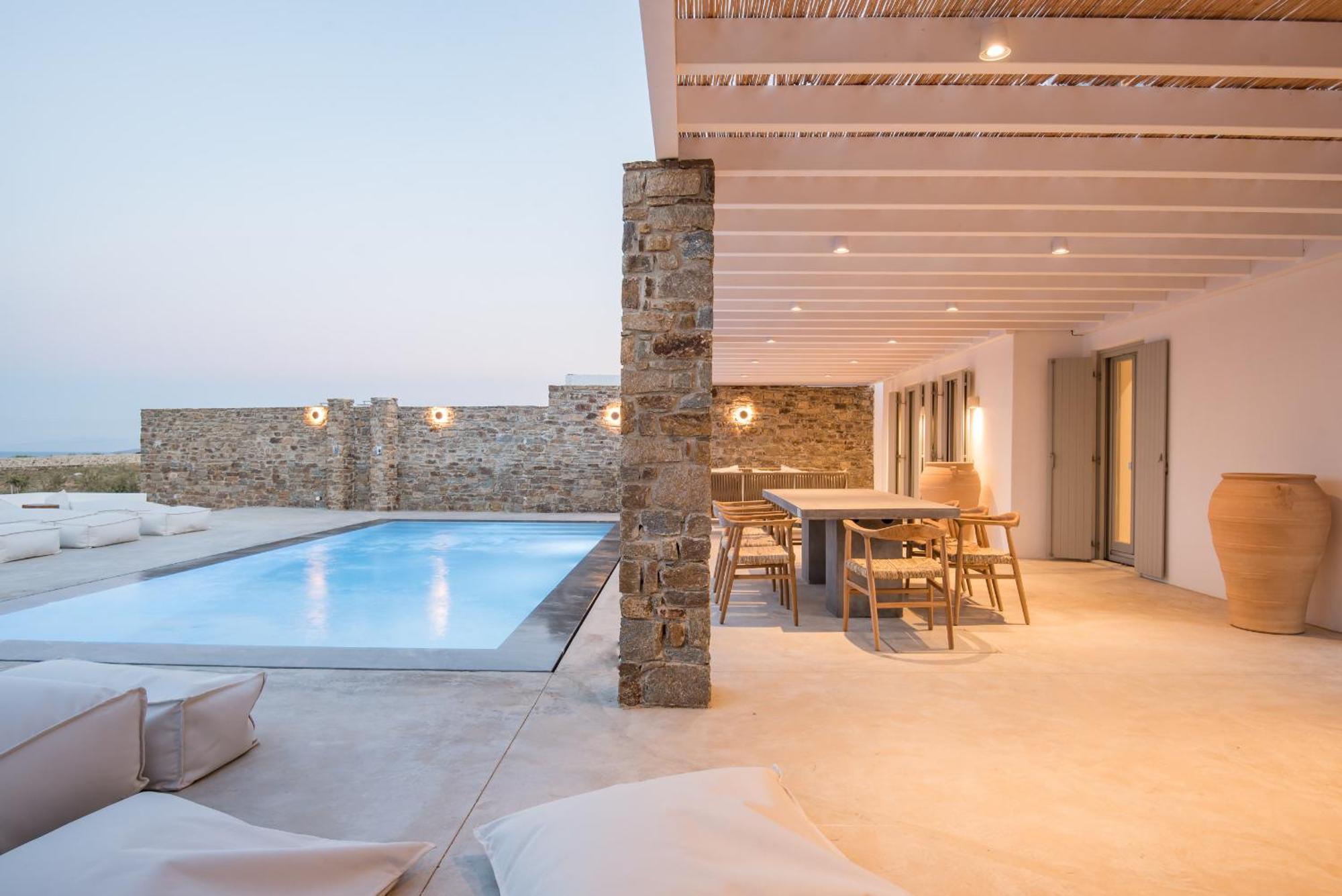 Dreamy 5 Bdr Antiparos Pool Villa المظهر الخارجي الصورة