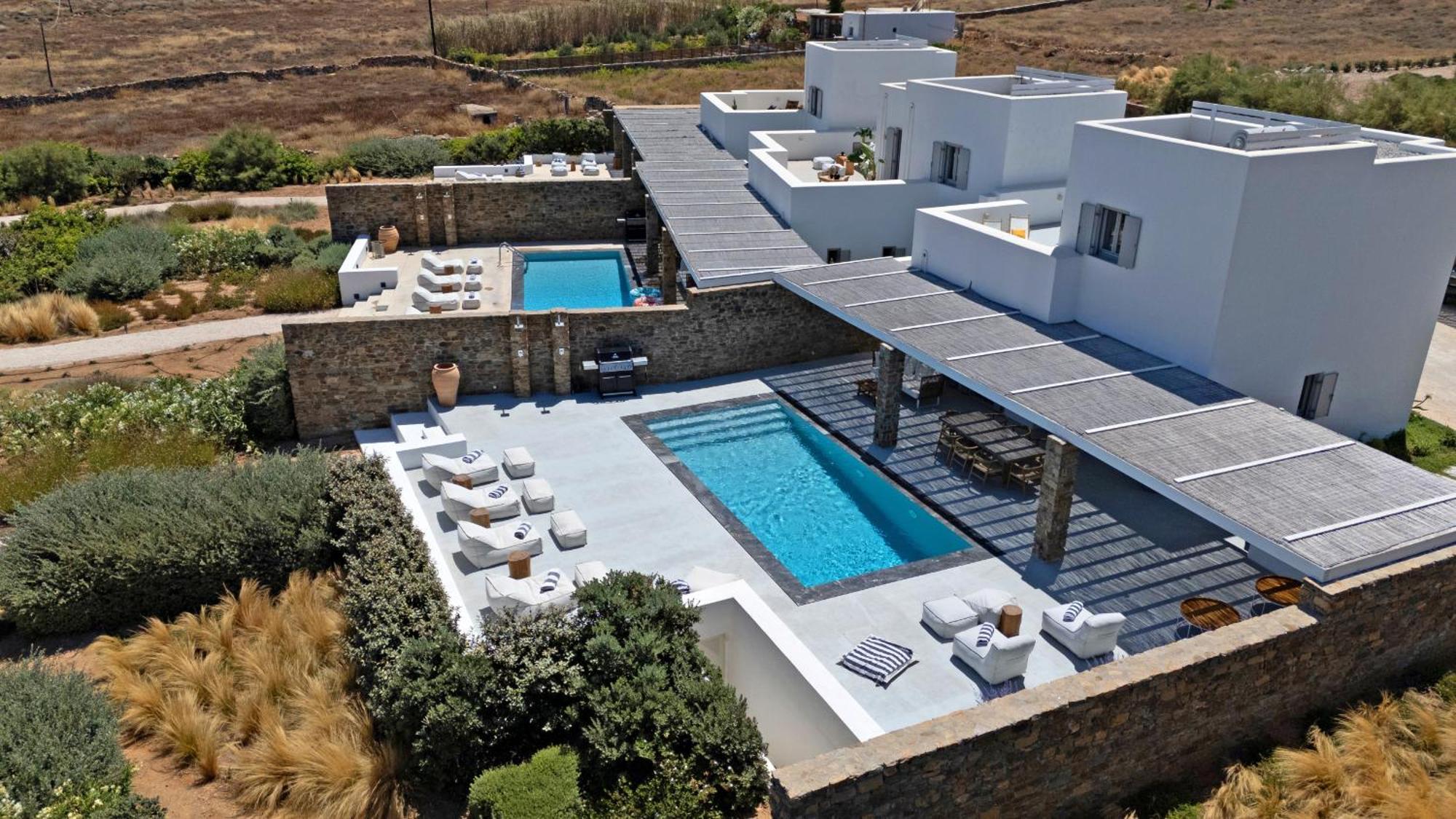 Dreamy 5 Bdr Antiparos Pool Villa المظهر الخارجي الصورة