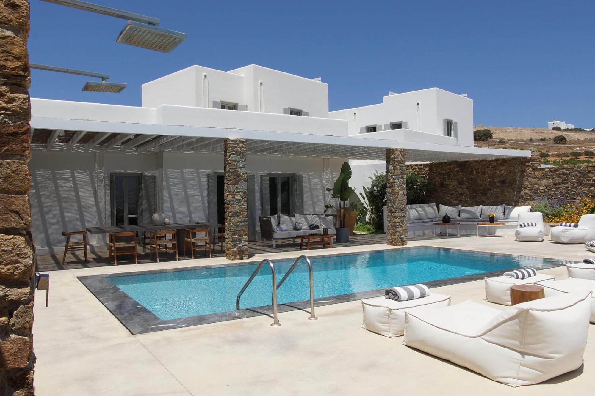 Dreamy 5 Bdr Antiparos Pool Villa المظهر الخارجي الصورة